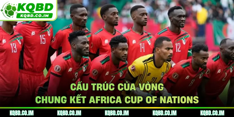 Cấu trúc của vòng chung kết Africa Cup of Nations