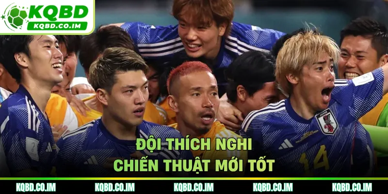 Đội thích nghi chiến thuật mới tốt