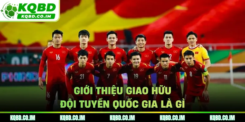 Giới thiệu giao hữu đội tuyển quốc gia là gì